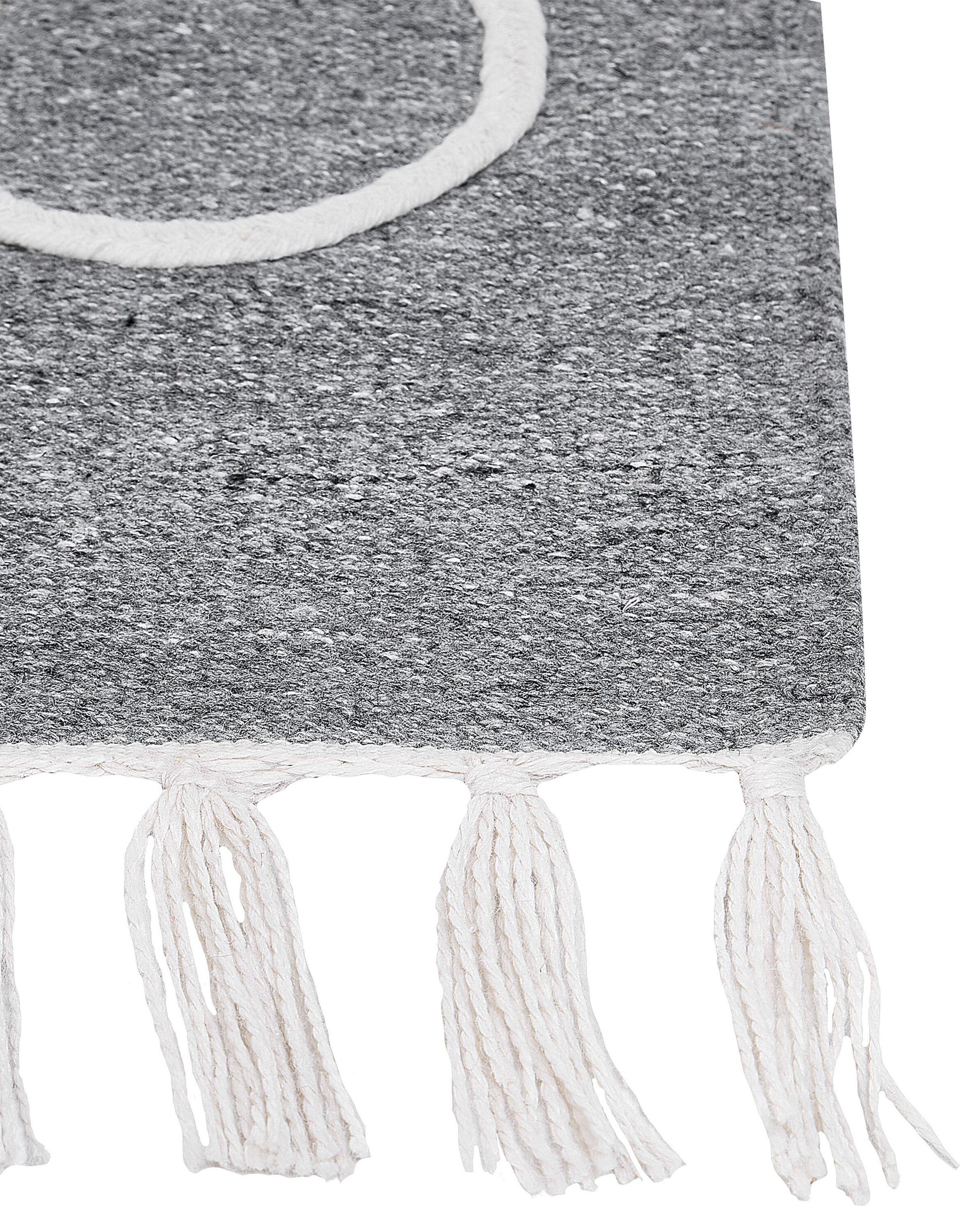 Beliani Outdoorteppich aus Polyester Boho YAVU
