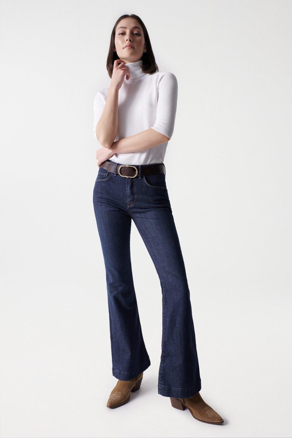 Salsa Glamour Flare Faith Push In Jeans
