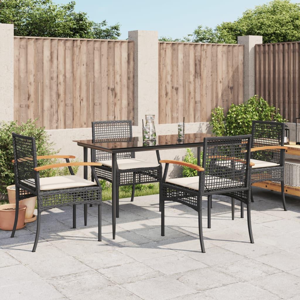 VidaXL Garten essgruppe poly-rattan
