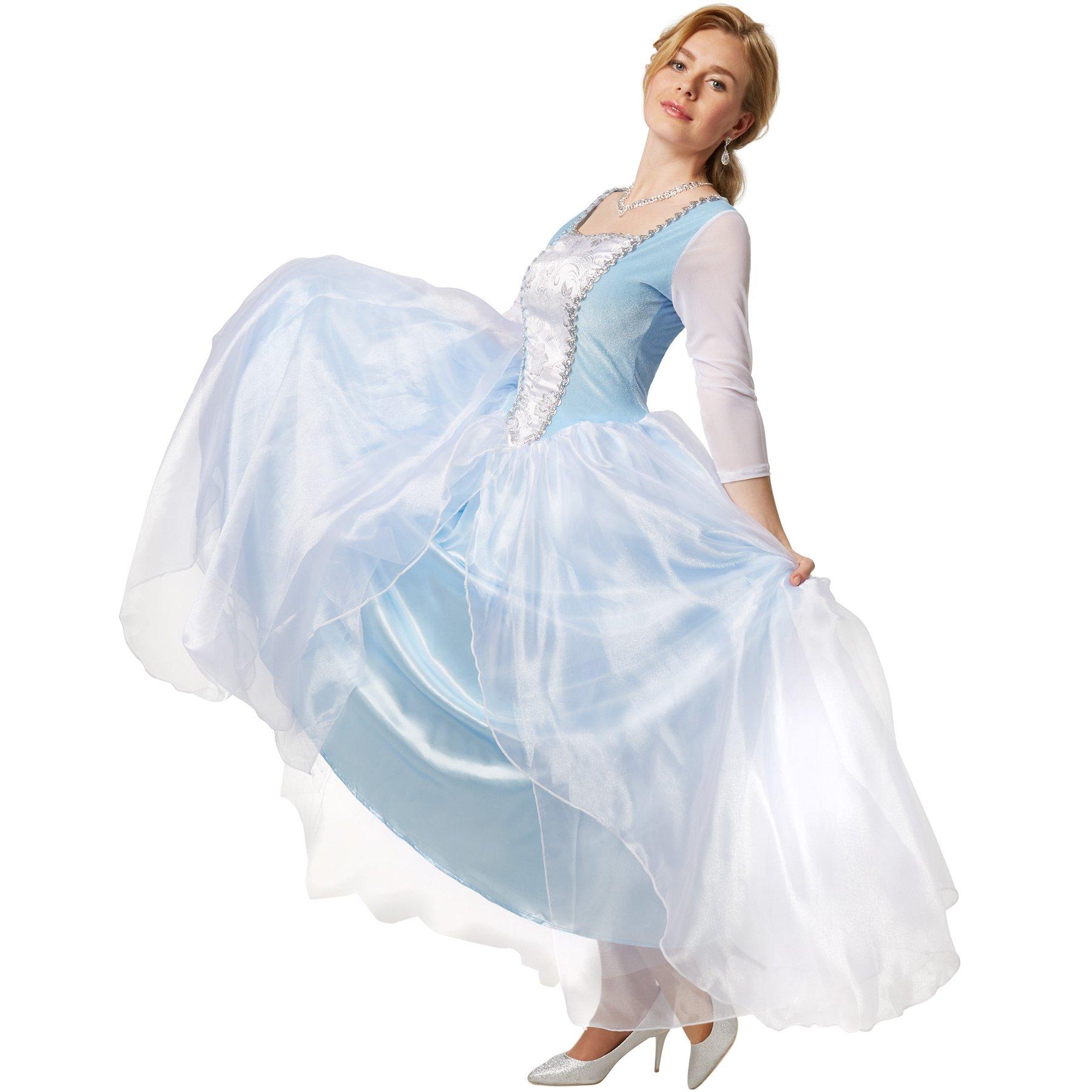 Tectake Frauenkostüm Edles Prinzessinnenkleid Cinderella
