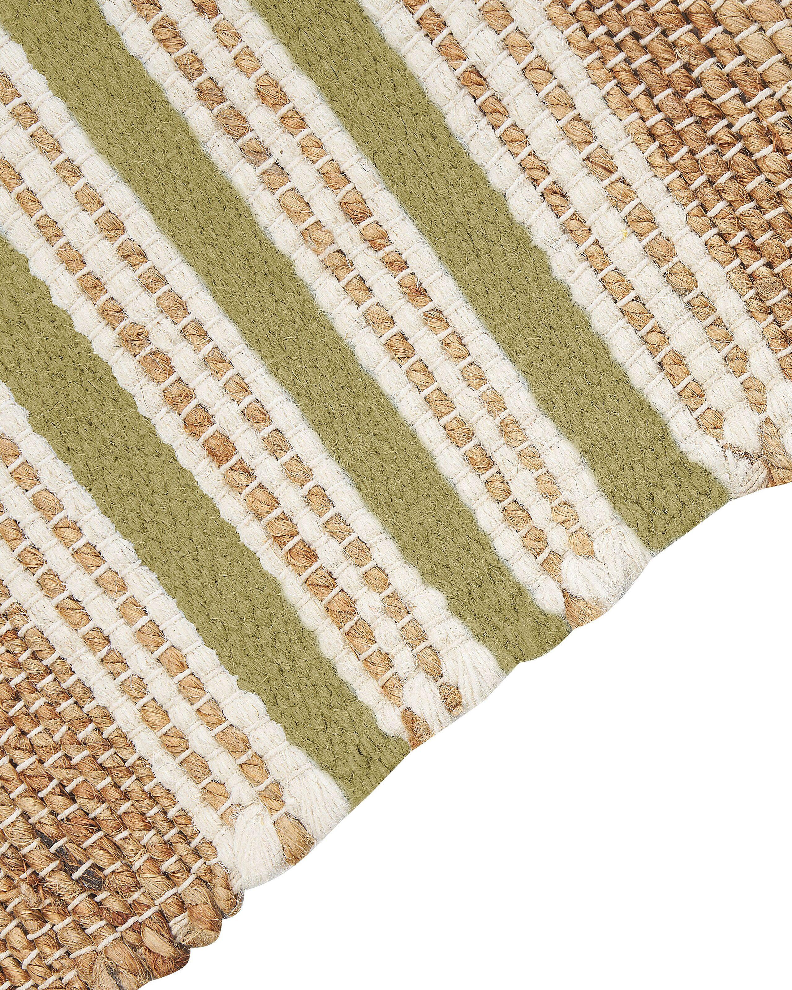 Beliani Teppich aus Jute Boho MIRZA