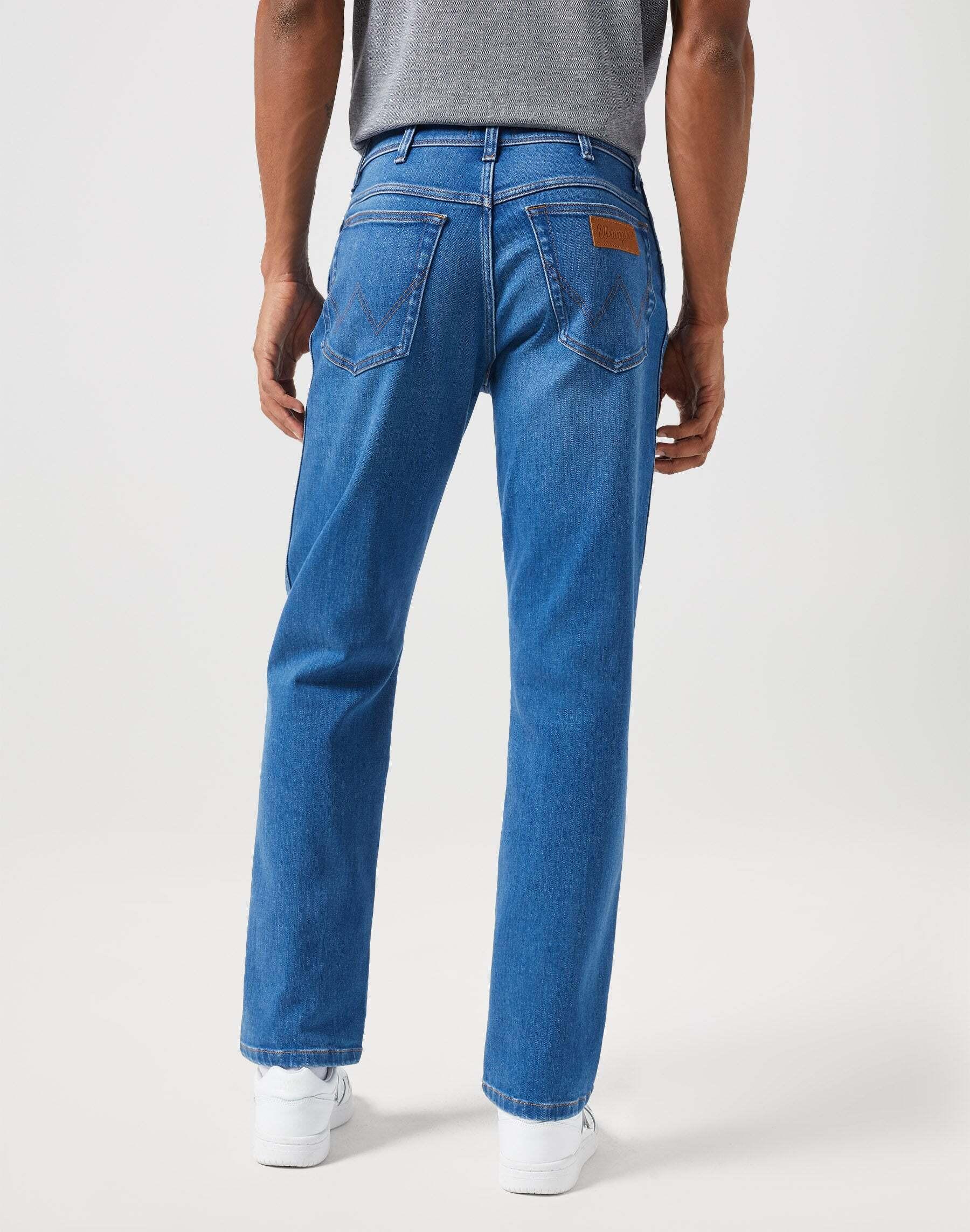 Wrangler Texas High Stretch Straight Leg Jeans
