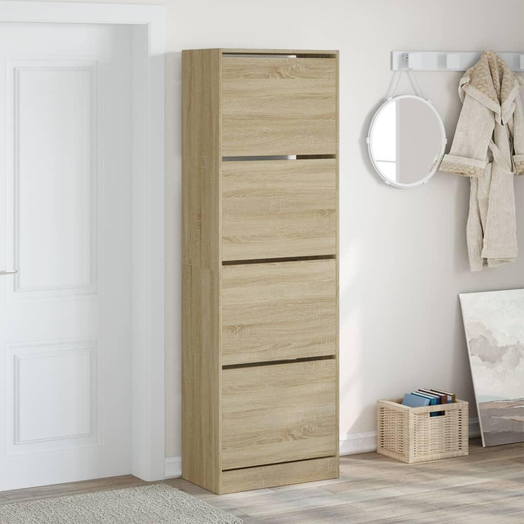 VidaXL Schuhschrank holzwerkstoff
