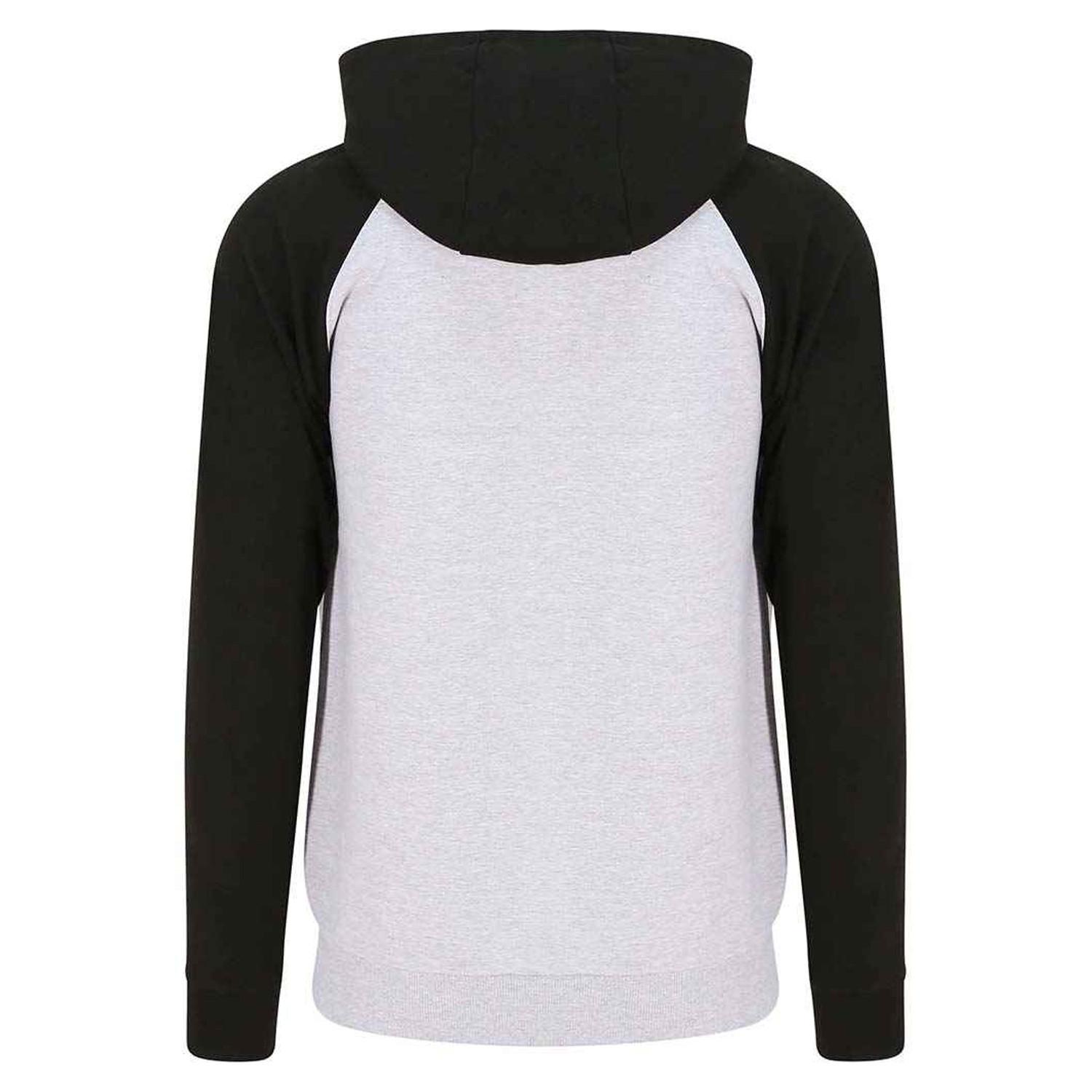 AWDis Kapuzenpullover Durchgehender Reißverschluss Baseball