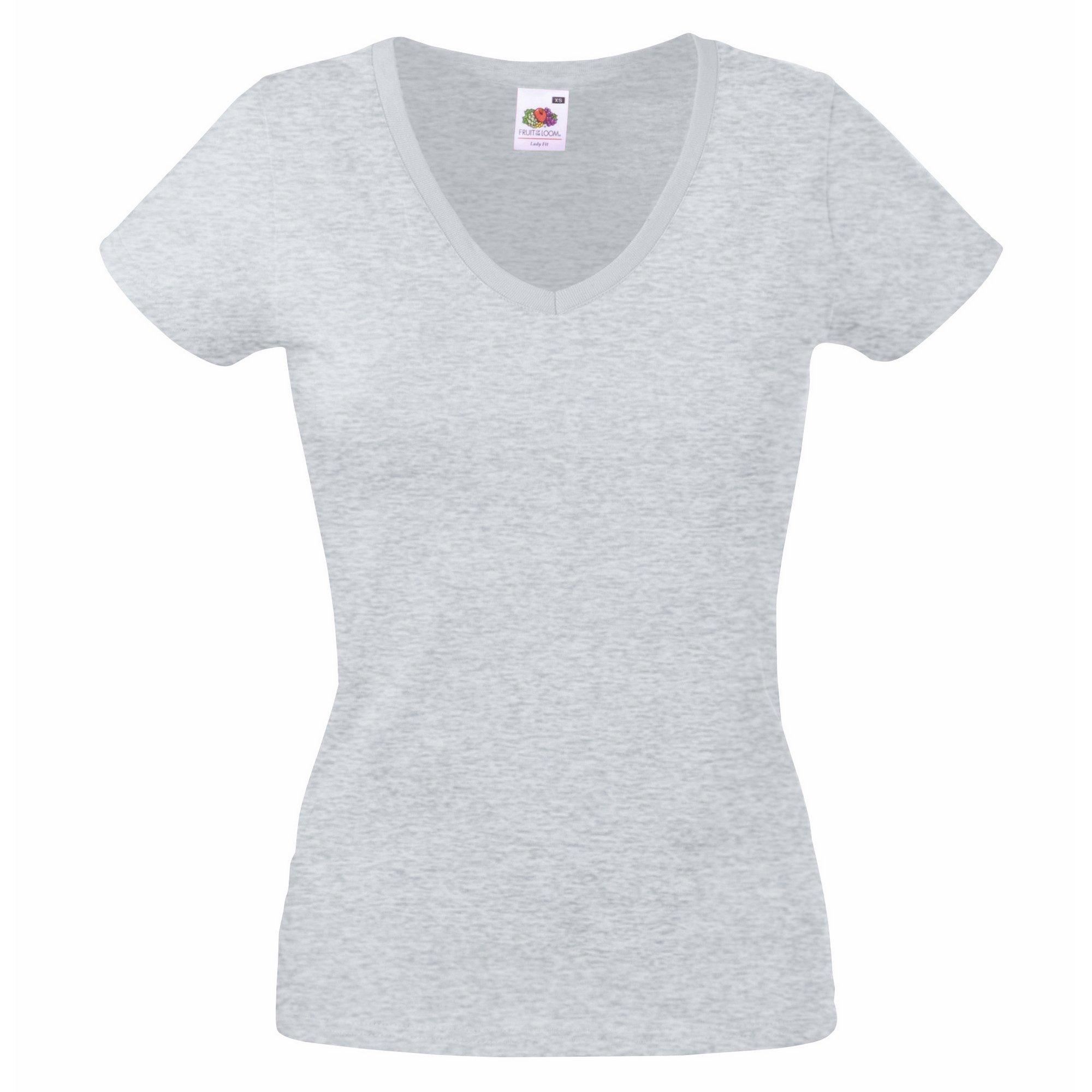 Fruit of the Loom Valueweight V-Ausschnitt T-Shirt