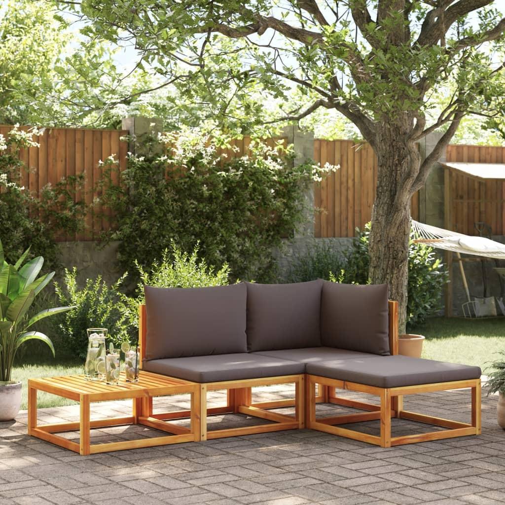 VidaXL Garten sofagarnitur akazienholz