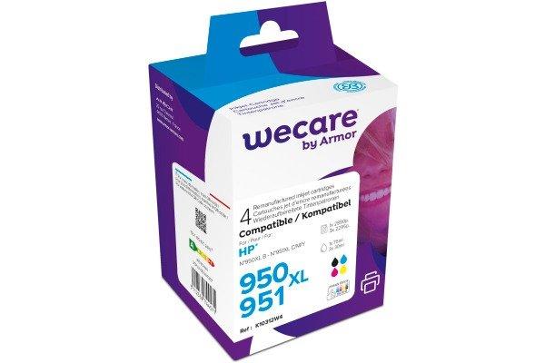 wecare WECARE Multi 950XL/951 rebuilt CMYBK C2P43AEWE z.HP OJ Pro 8100 75/3x30ml