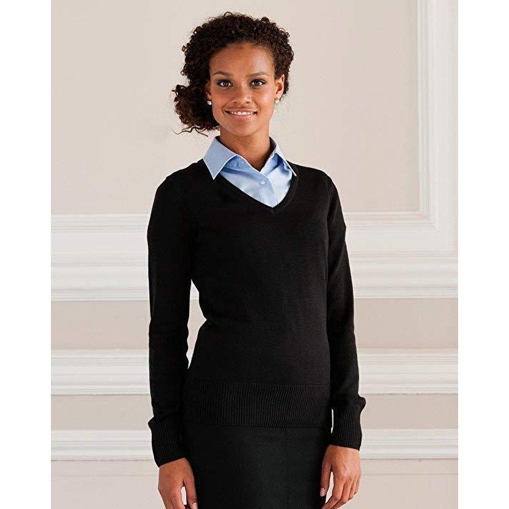 Russell Sammlung VNeck gestrickte Pullover