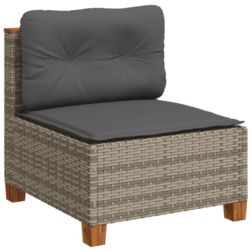 VidaXL Garten sofagarnitur poly-rattan