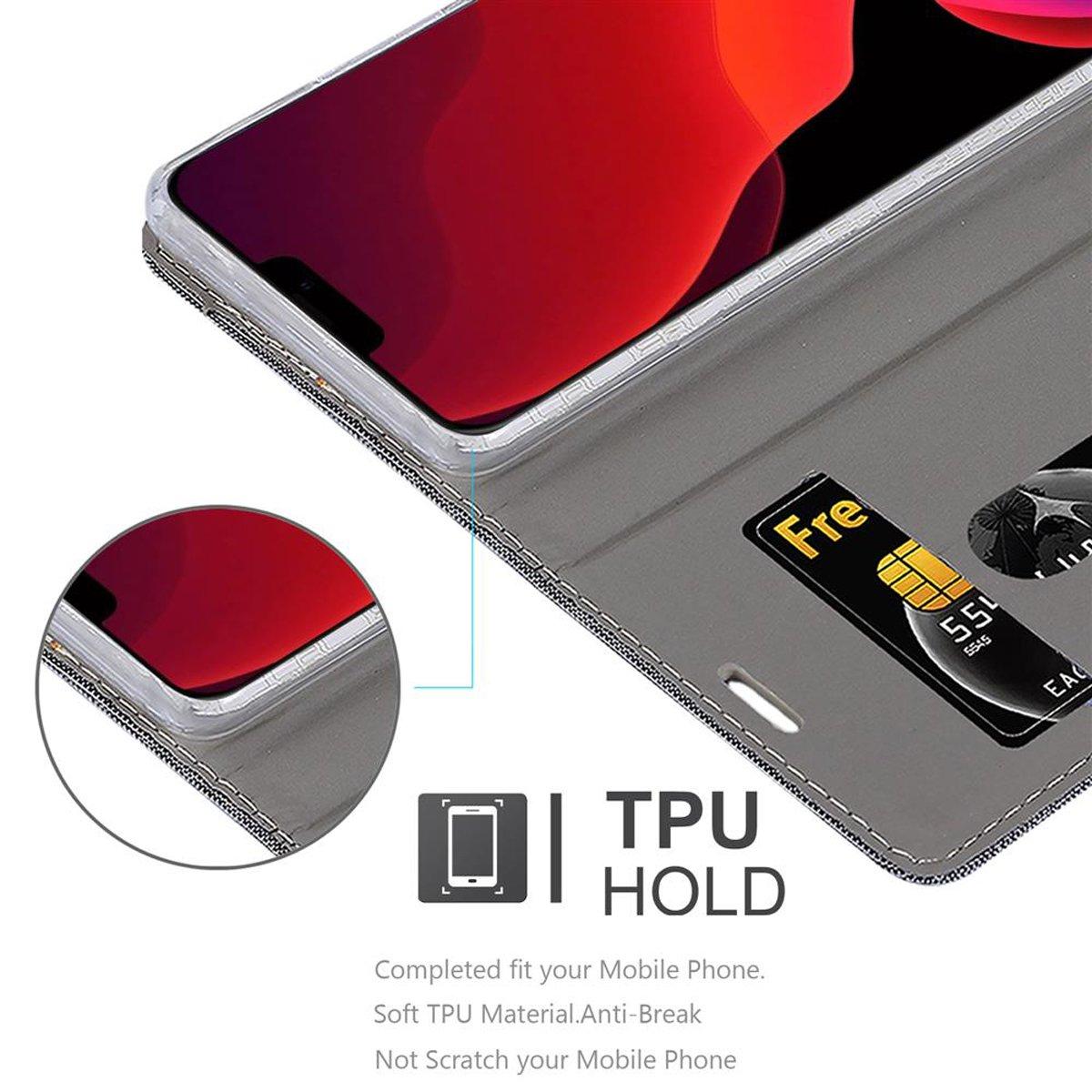 Cadorabo Hülle für Apple iPhone 12 12 PRO Magnetverschluss, Kartenfach