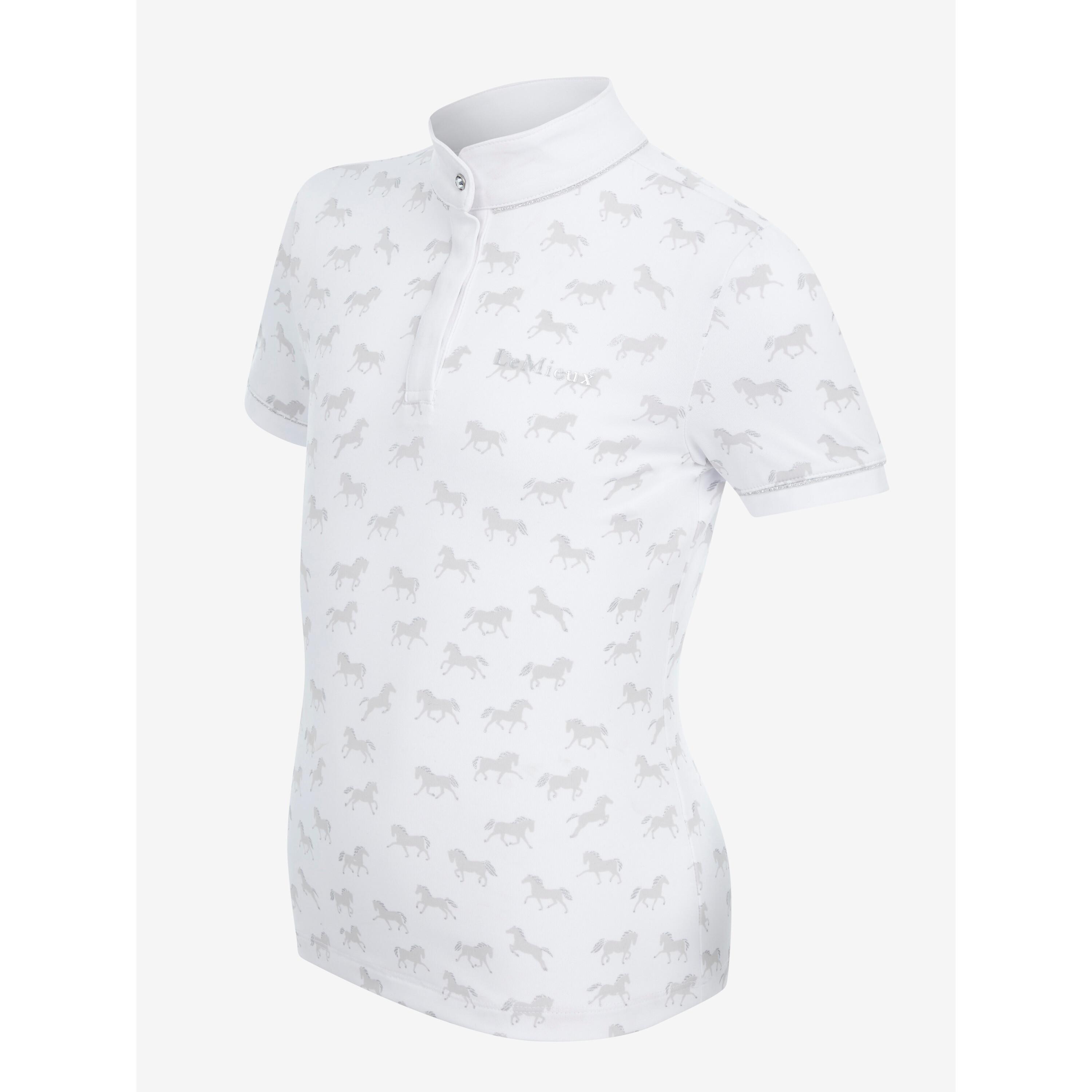 LeMieux polo-shirt für reitturniere mädchen mini bella show