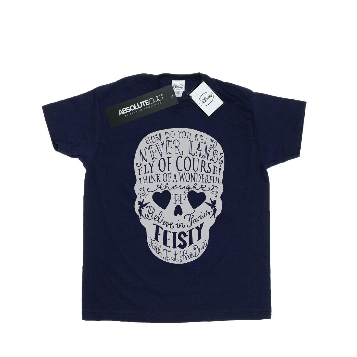 Disney Peter Pan Totenkopf Print T-Shirt