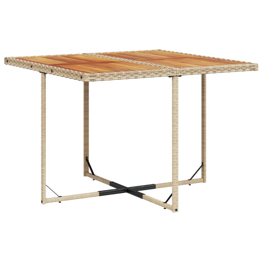 VidaXL Garten essgruppe poly-rattan