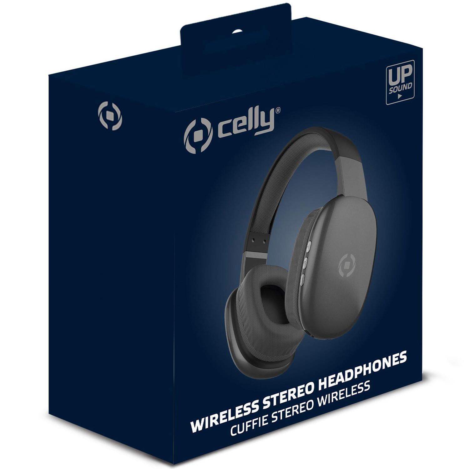 Celly Freebeat Wireless-Kopfhörer Over-Ear Schwarz