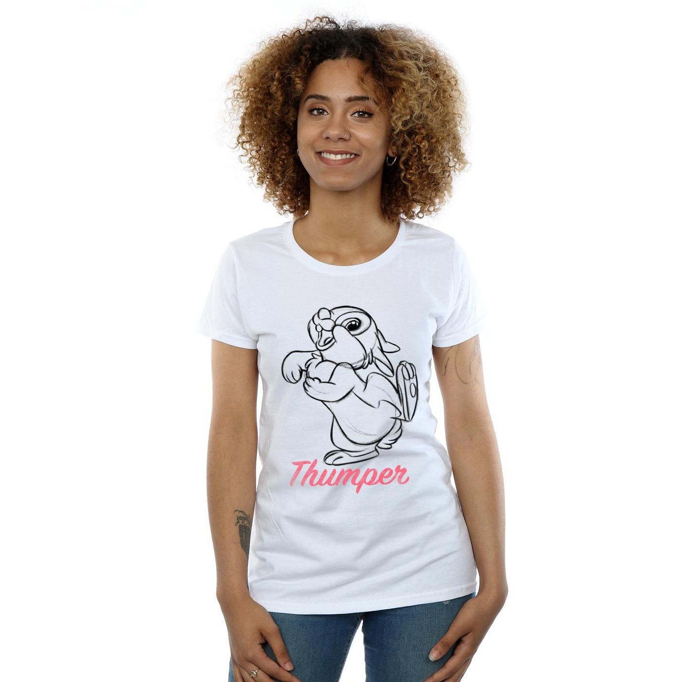 Disney Thumper Sketch Print T-Shirt