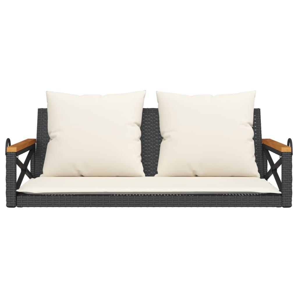 VidaXL Hängebank poly-rattan