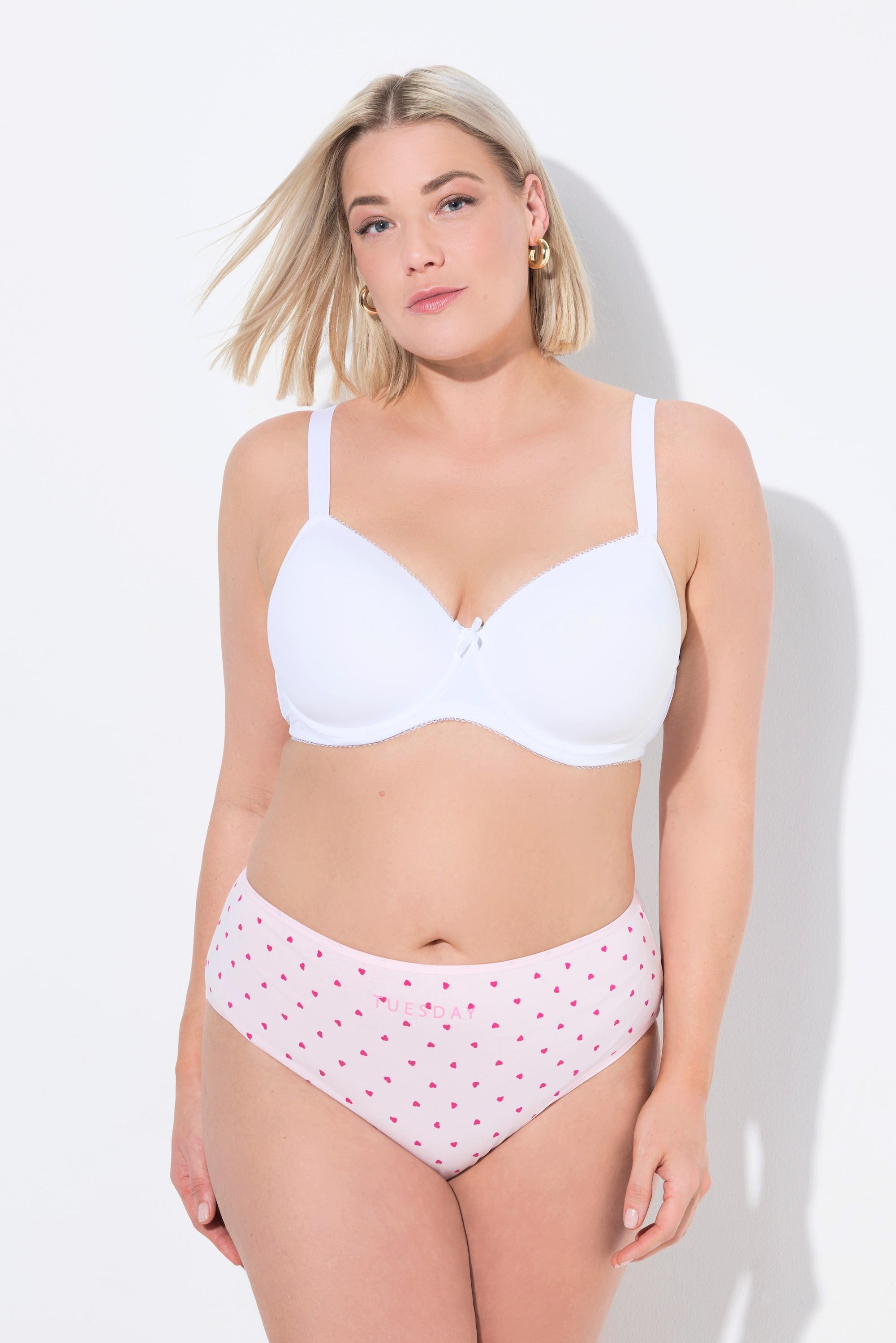 Ulla Popken Midislips, 7er-Pack, 7 Wochentage, 7 Farben