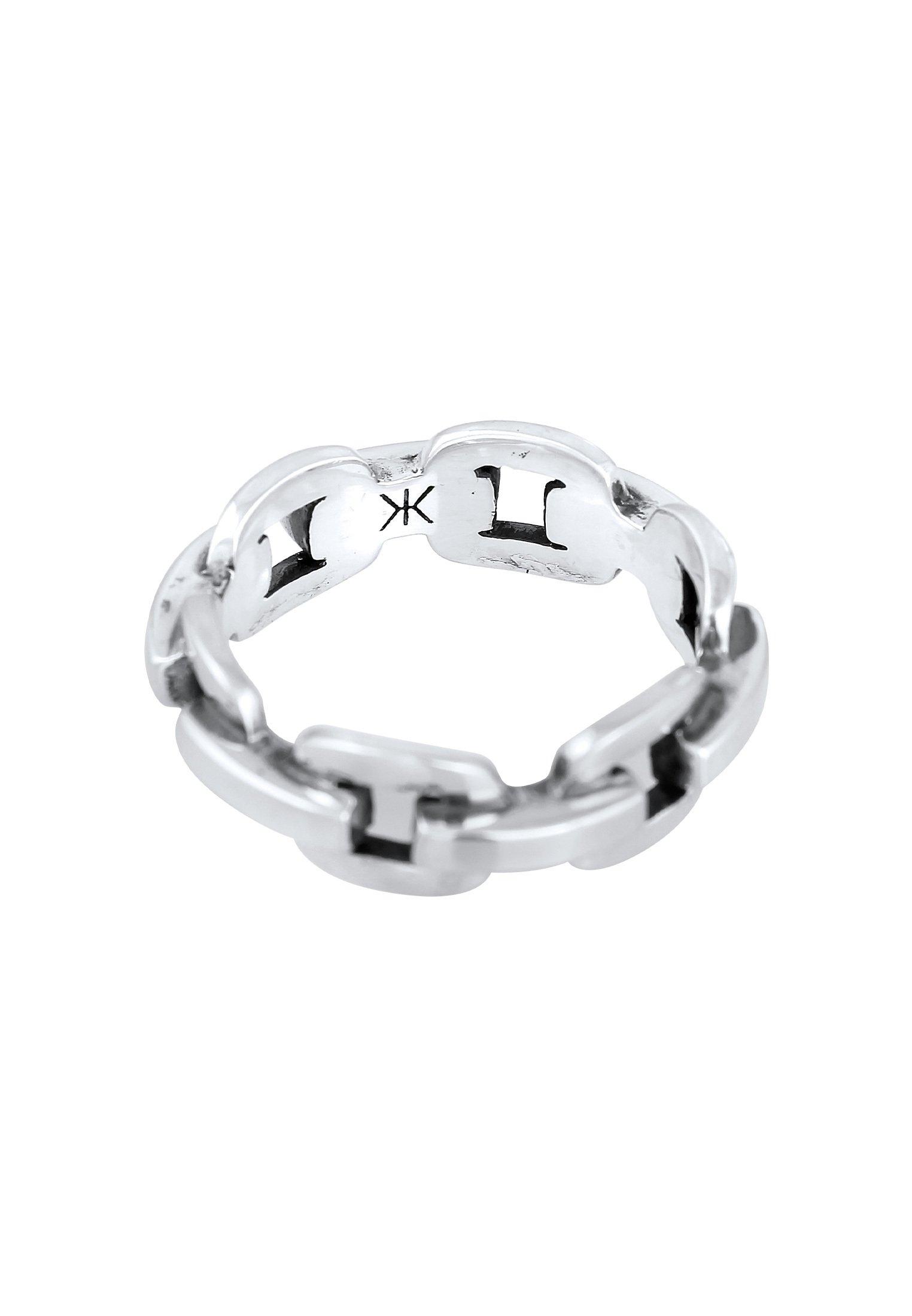 Kuzzoi Ring Anker Kettenring Trend 925 Silber