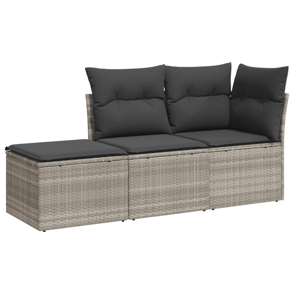 VidaXL Garten sofagarnitur poly-rattan