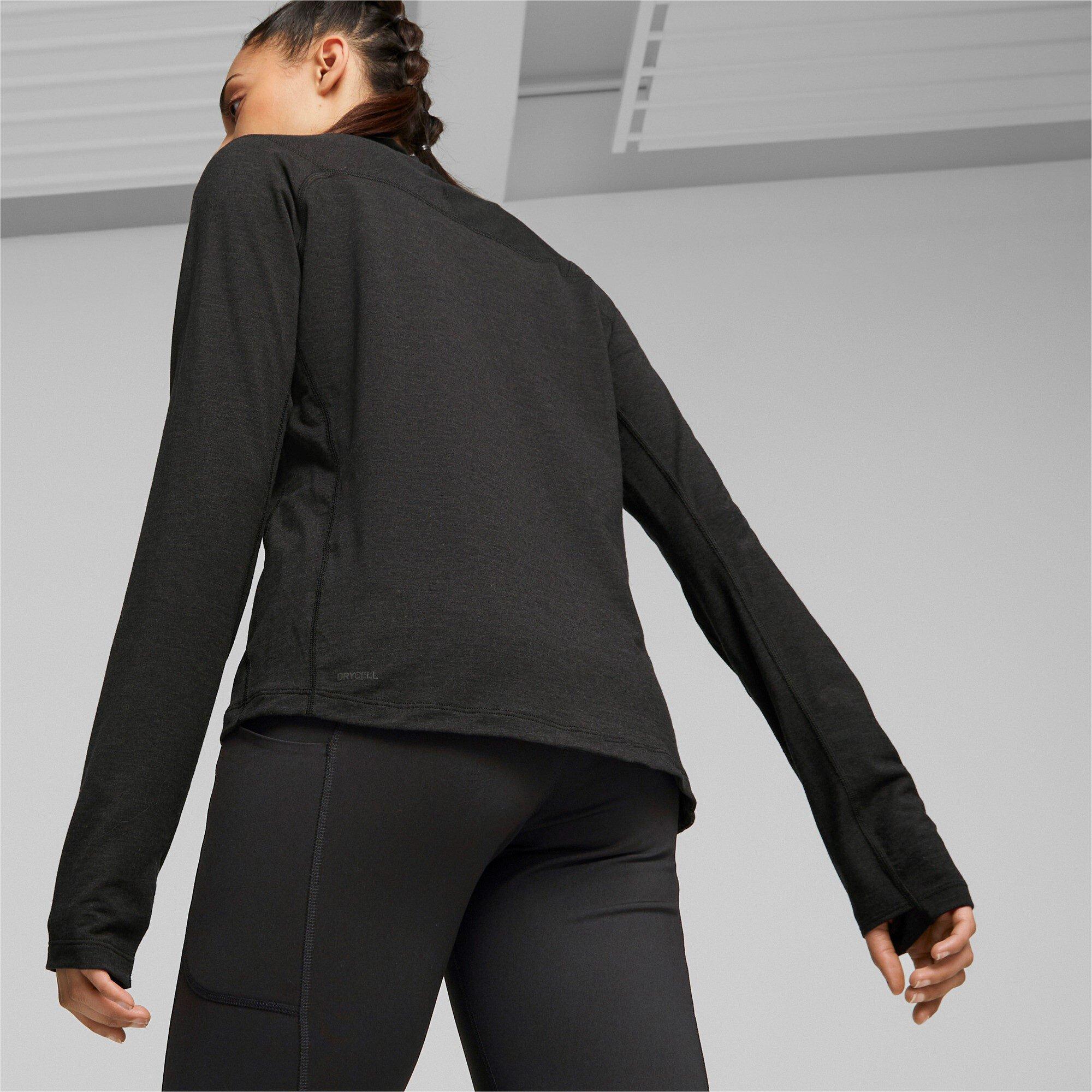 PUMA SEASONS WOOL LONG SLEEVE T-Shirt, Rundhals, langarm