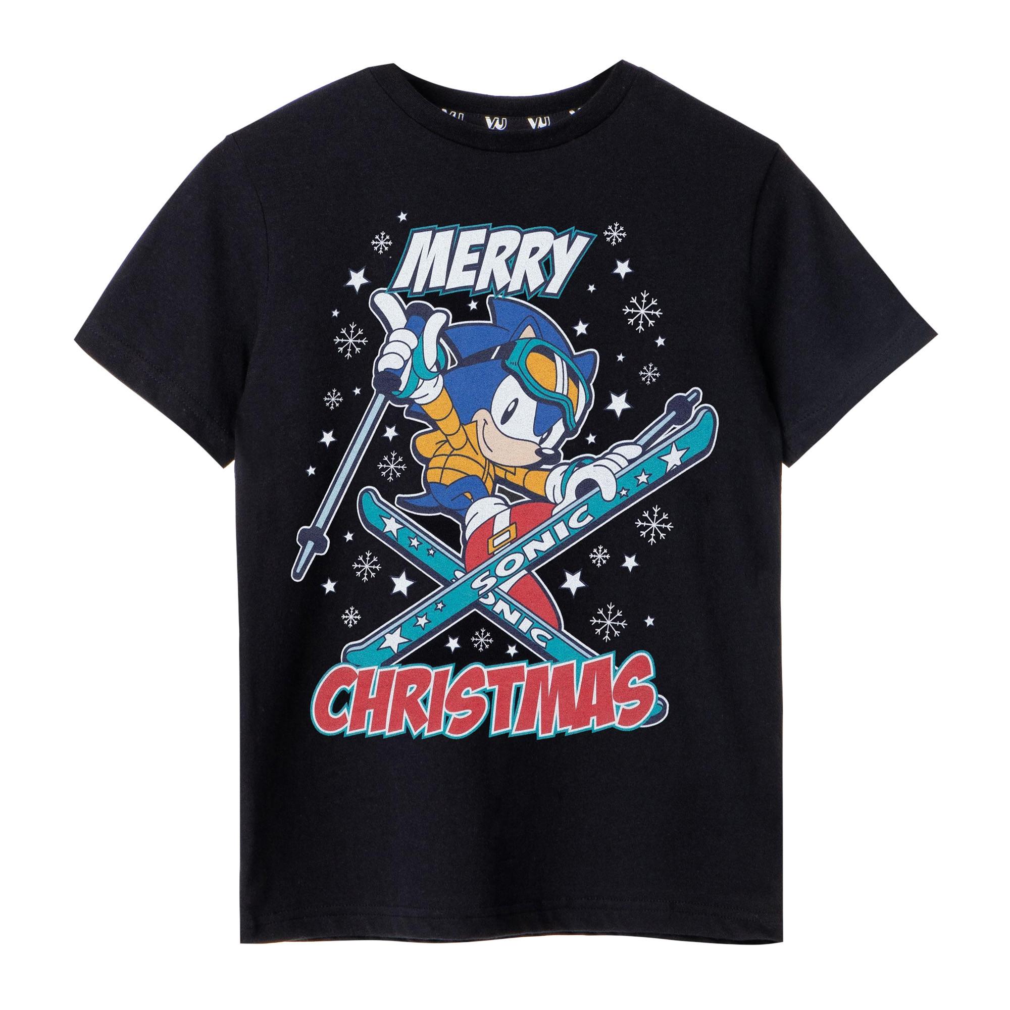Sonic The Hedgehog Merry Christmas TShirt