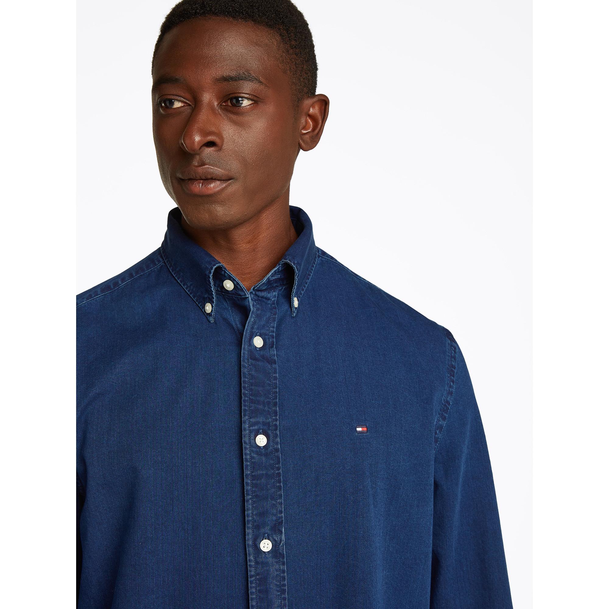 TOMMY HILFIGER CHAMBRAY RF Hemd