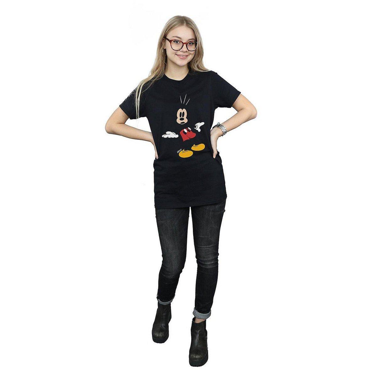 Disney Mickey Mouse Surprised Print T-Shirt