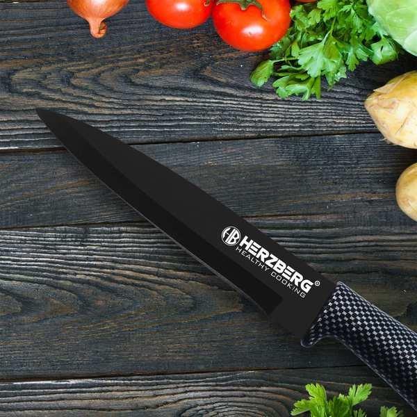 Northio Messerset mit Drehständer, 8-teilig - Carbon