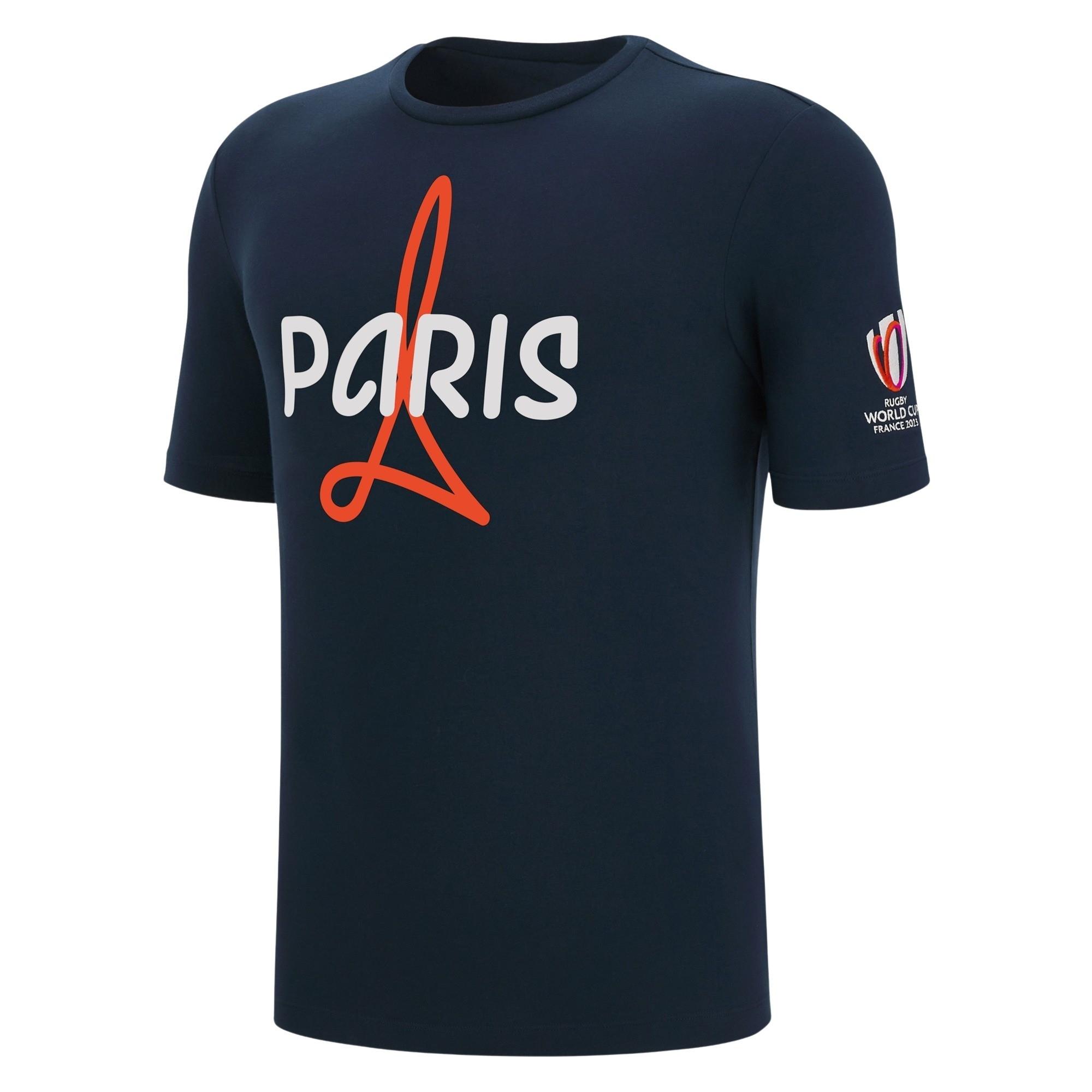 macron RWC France 2023 Paris Polycotton T-Shirt