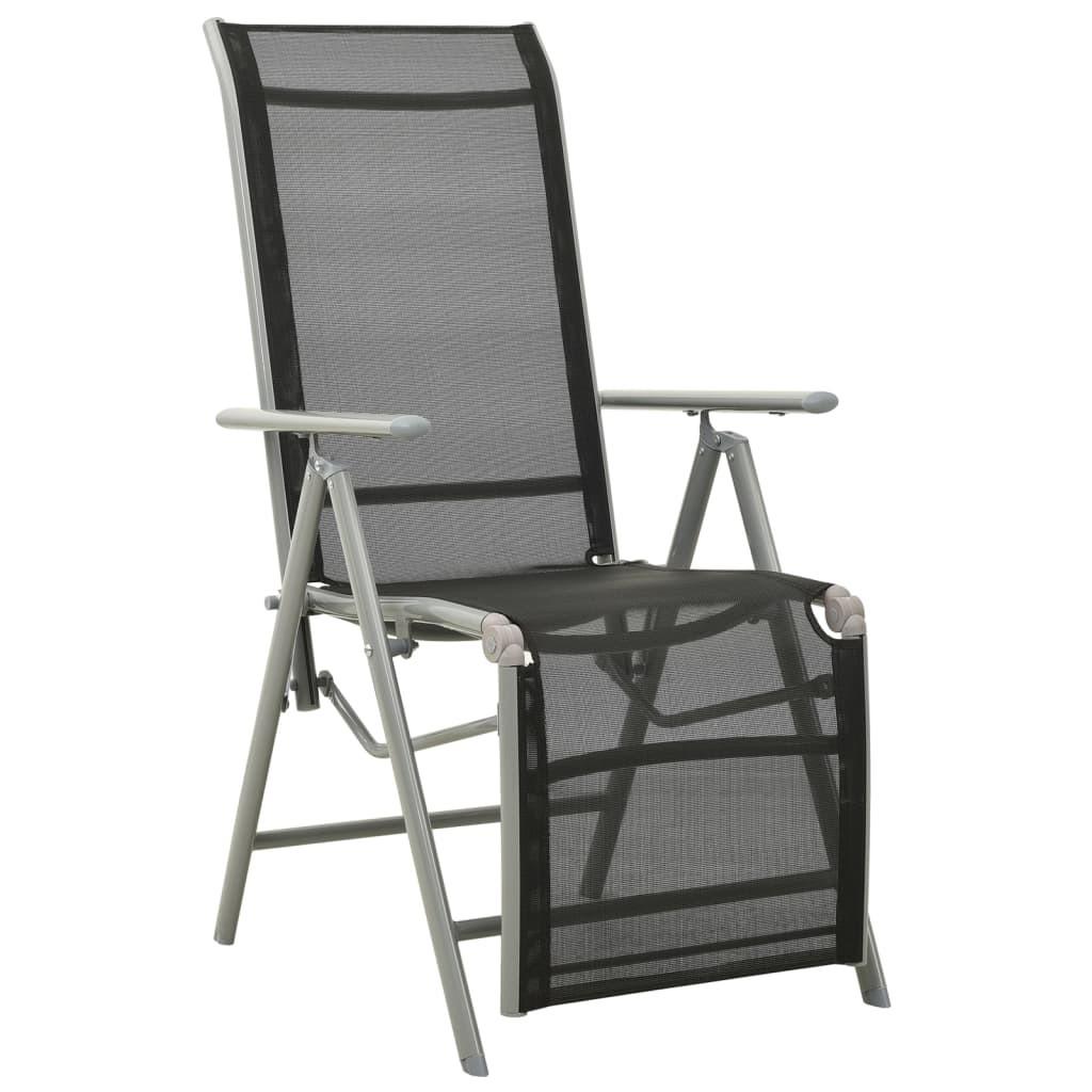 VidaXL Gartenstuhl aluminium
