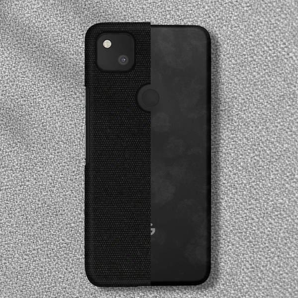 Avizar Stoffhülle Google Pixel 4A Schwarz