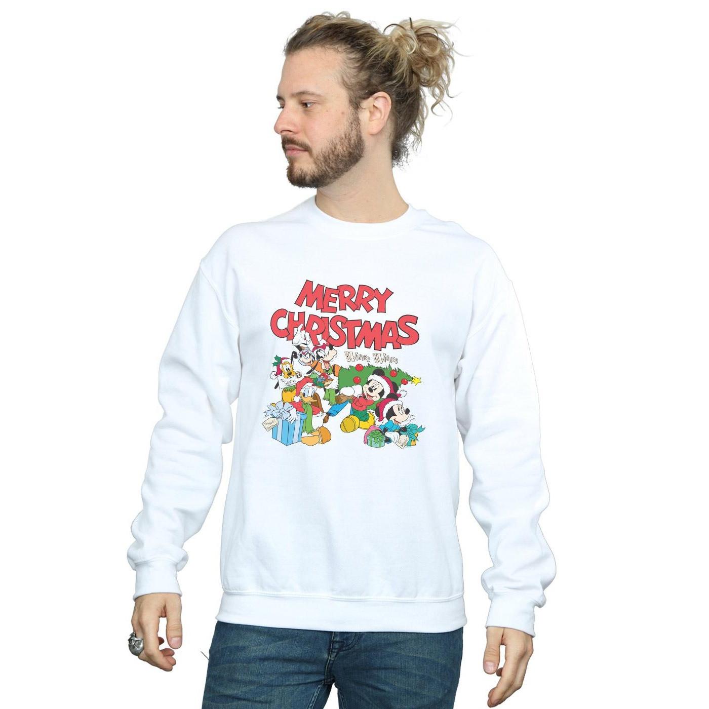 Disney Mickey Mouse And FriendsWinter Wishes Sweatshirt
