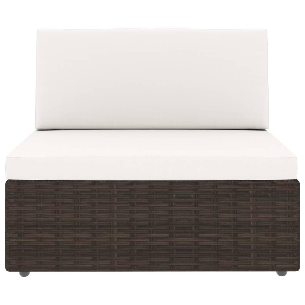 VidaXL Garten-lounge-set poly-rattan