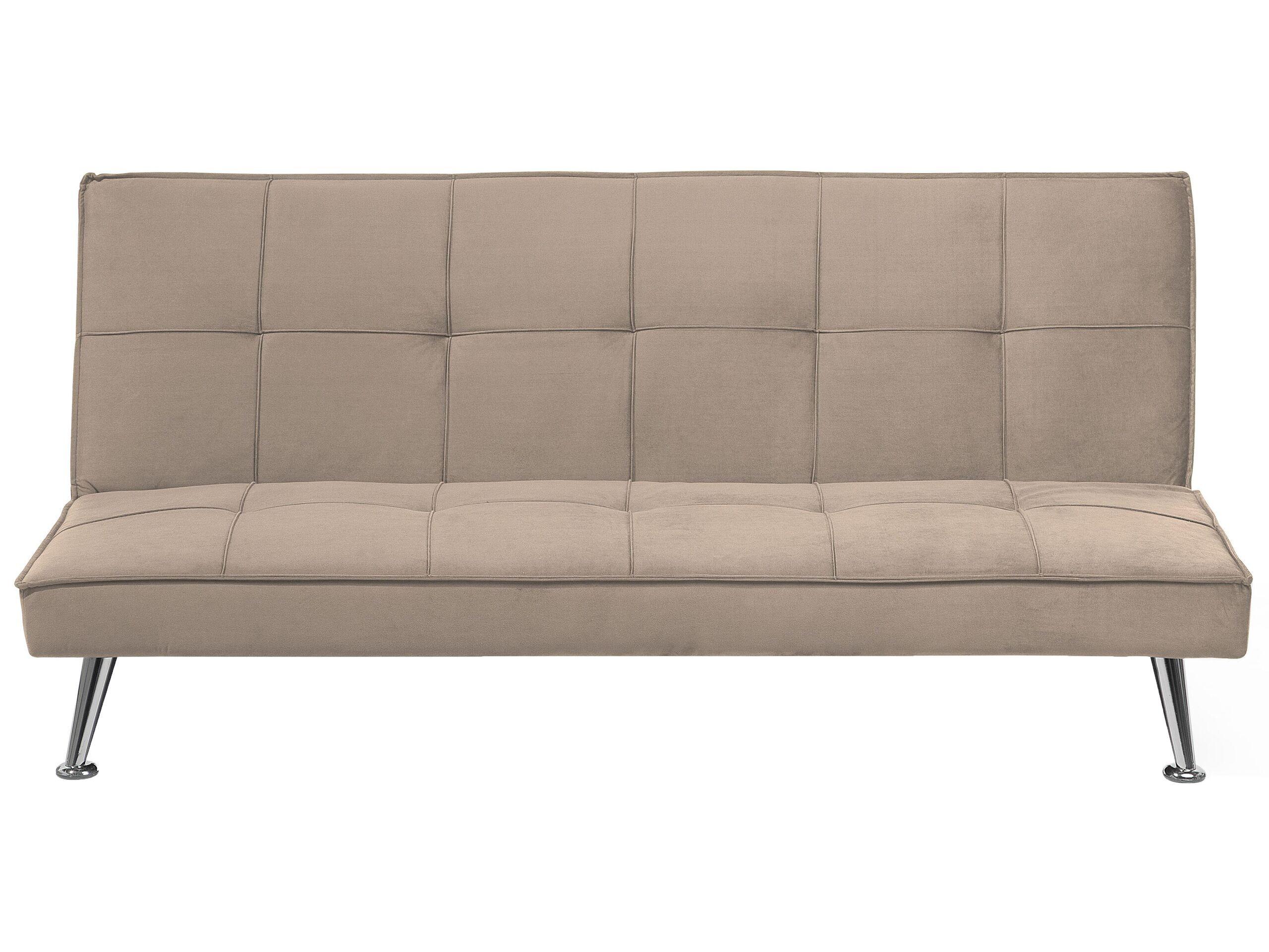 Beliani Schlafsofa aus Polyester Modern HASLE