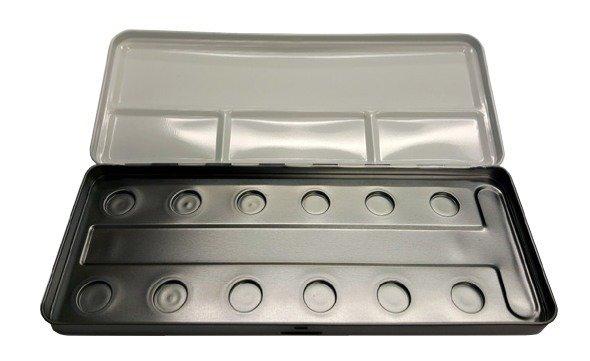 Talens TALENS Perlglanzfarbe Finetec Box F12 für 12 Tabletten 12 Farben