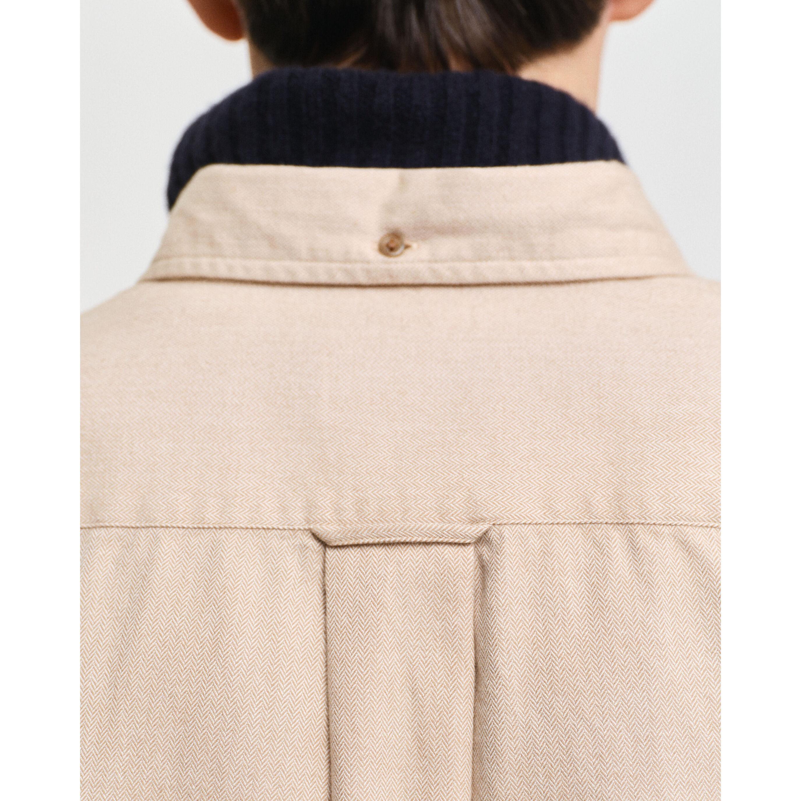 GANT Herringbone Flanellhemd