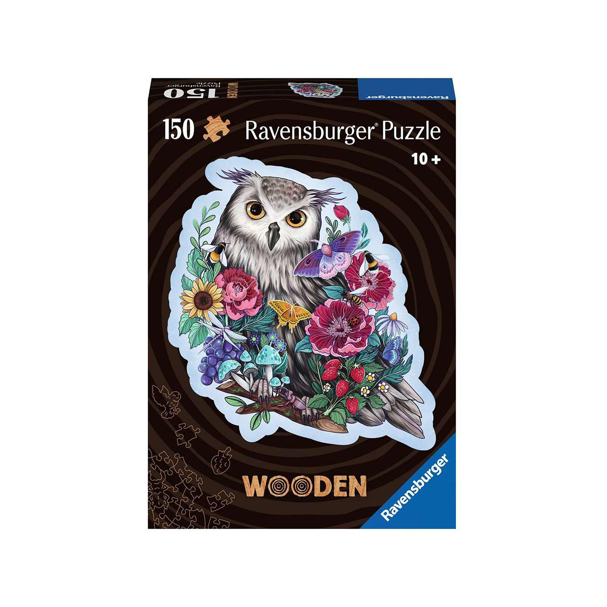 Ravensburger Holzpuzzle Geheimnisvolle Eule, 150 Teile