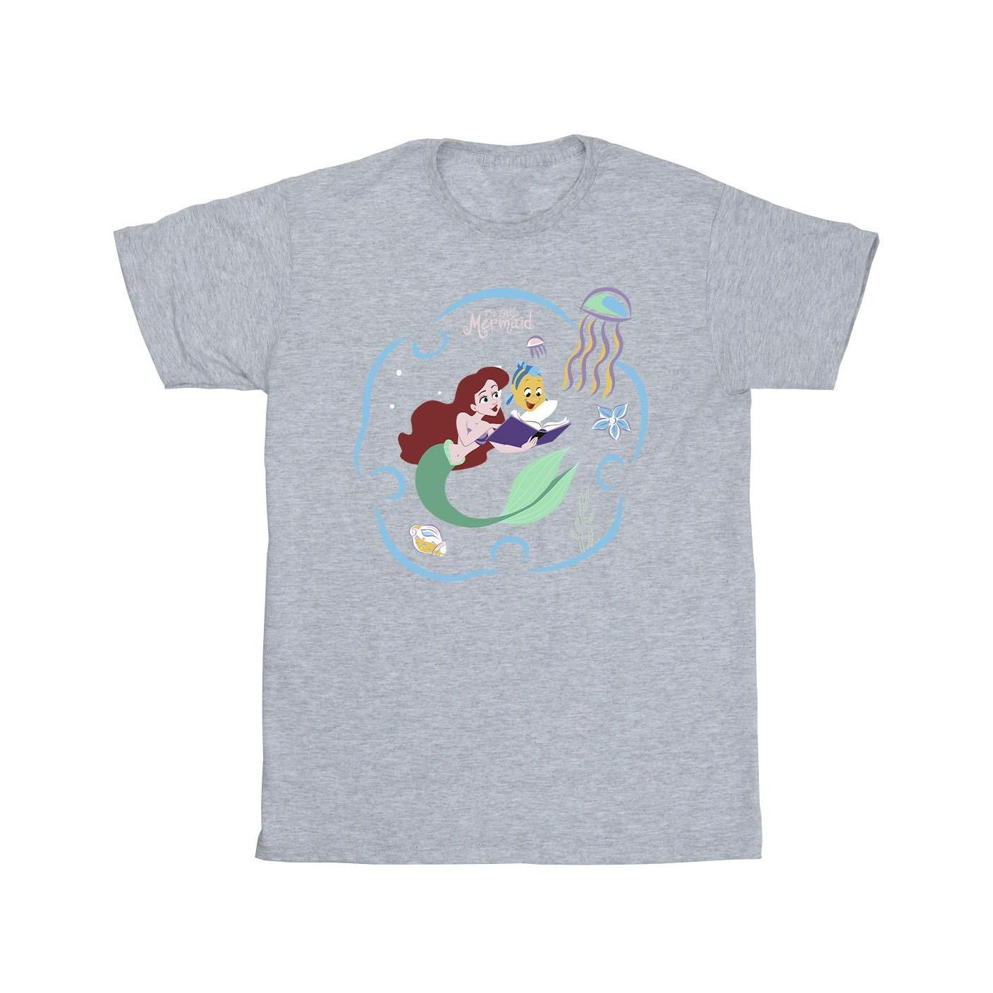 Disney The Little Mermaid Reading A Book TShirt