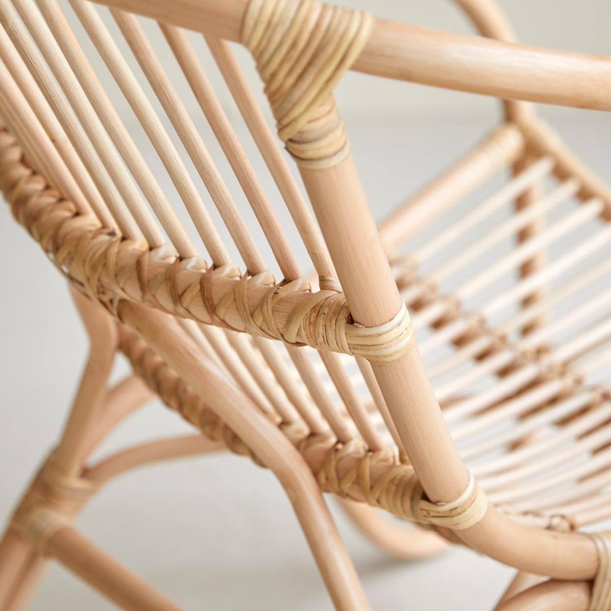 Tikamoon Sessel aus Rattan Mutine