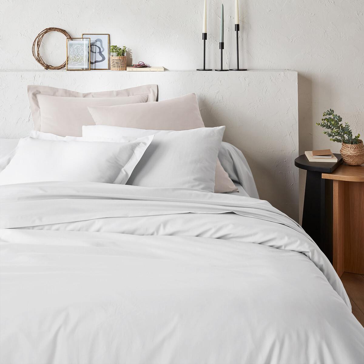 La Redoute Intérieurs Unifarbener Duvetbezug Scenario aus Bio-Baumwolle