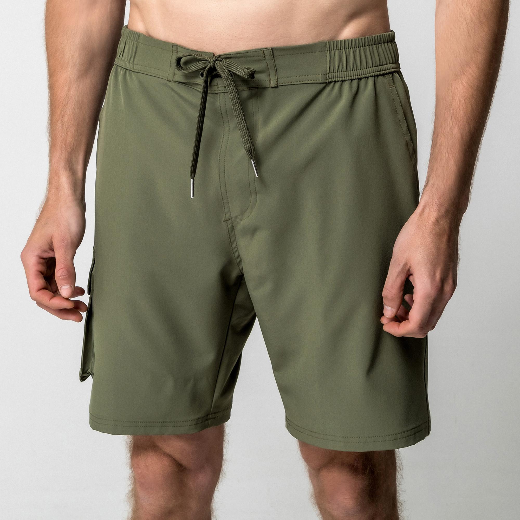 Manor Sport Solid Short Cargo Badeshorts