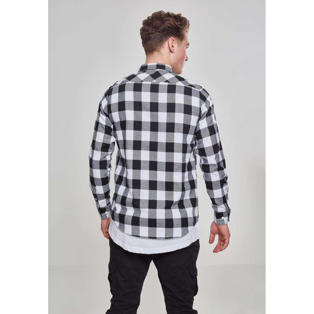 URBAN CLASSICS Basic Fane Kariertes Hemd
