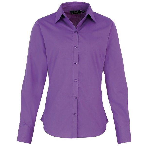 PREMIER Langärmlige Button-Down Bluse