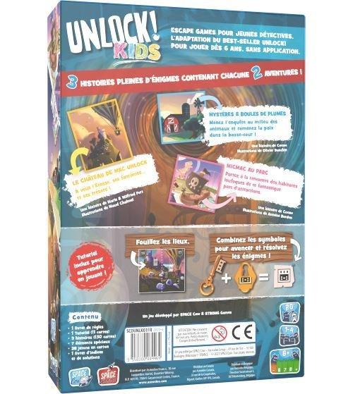 Asmodée Jeu d'ambiance Unlock Kids