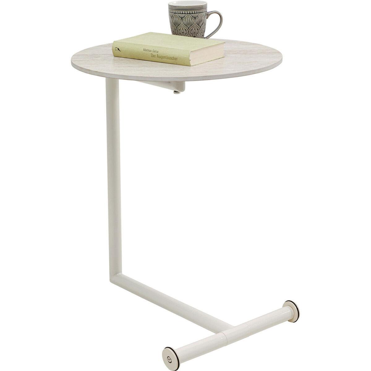 KARE Design Beistelltisch Easy Living greige rund 46