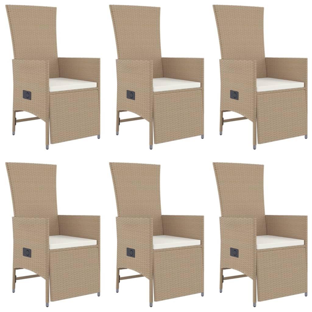 VidaXL Garten essgruppe poly-rattan