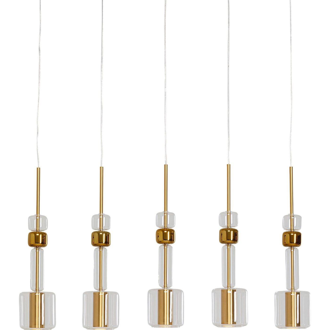 KARE Design Hängeleuchte Candy Bar gold 103