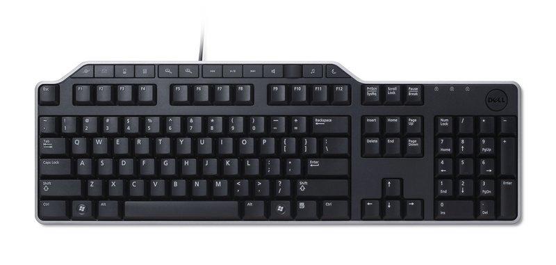 Dell KB522 Tastatur USB QWERTY US International Schwarz