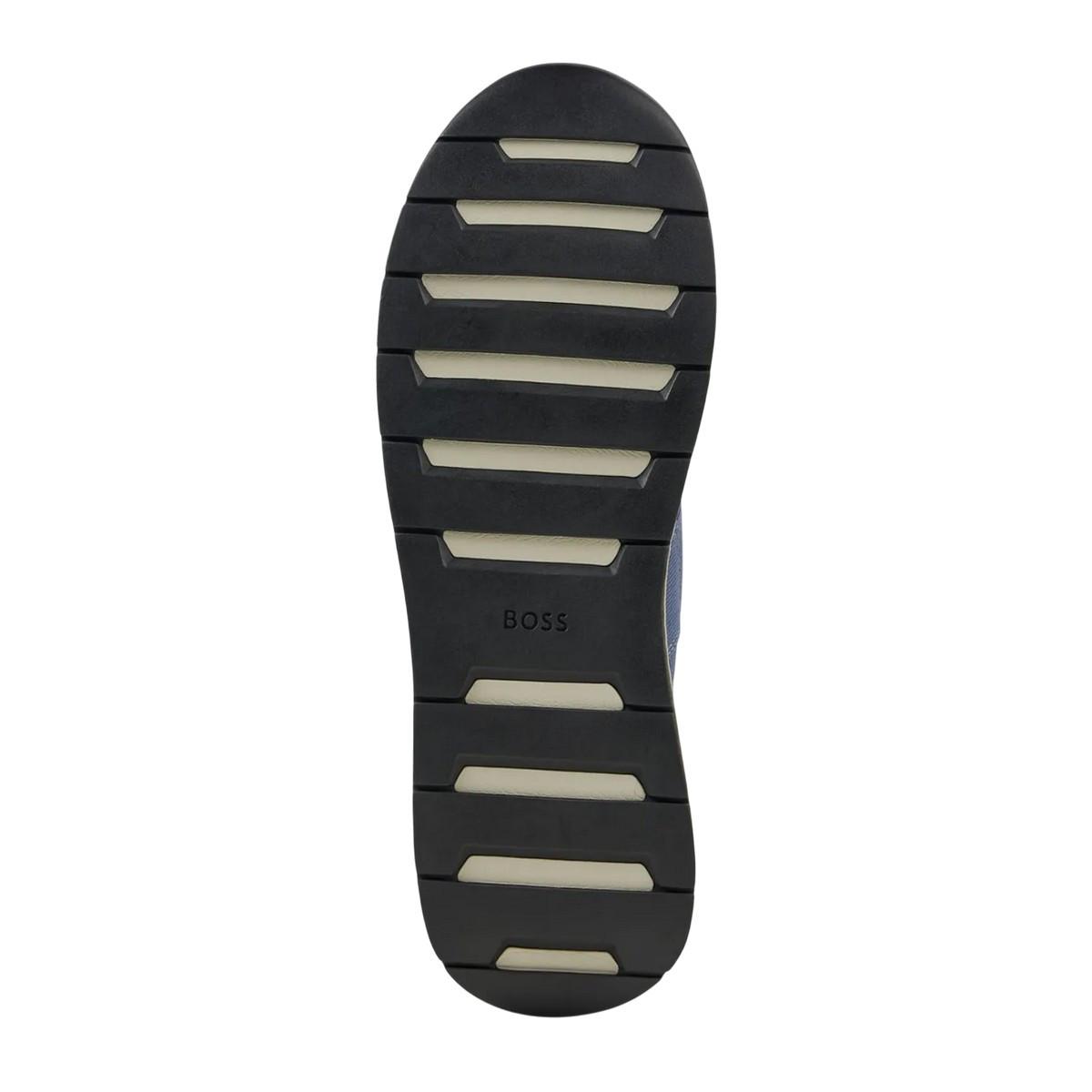 BOSS Sneaker Titanium, WildlederPanel