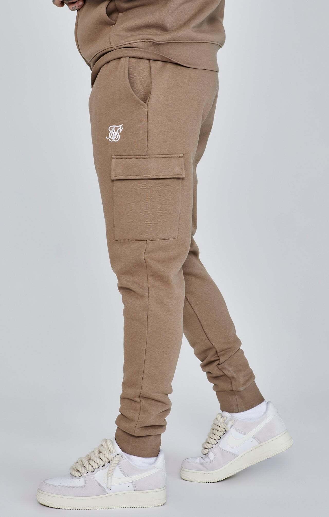 Sik Silk Essentials Cargo Joggers